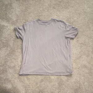 Abercrombie & Fitch Light Gray Short Sleeve Tee